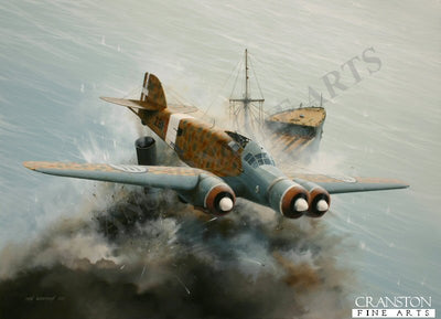 Scourge of the Mediterranean - Tribute to Capitano Carlo Emanuele Buscaglia by Ivan Berryman. [Postcard]