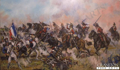 The Inniskillings at Waterloo by Jason Askew. [Original Painting]