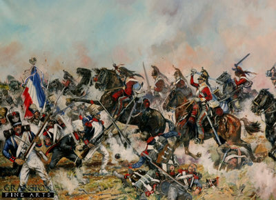 The Inniskillings at Waterloo by Jason Askew. [Postcard]