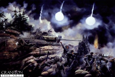 Battle of the Hook, Korea by David Rowlands. [print]