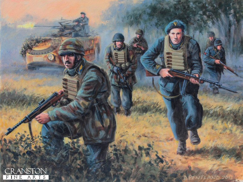 Nembo at Anzio by David Pentland [Print]