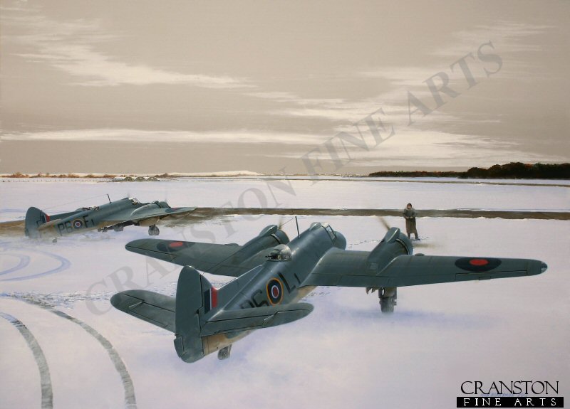 Kiwis at Dallachy - Tribute to No.489 Squadron by Ivan Berryman. [Postcard]