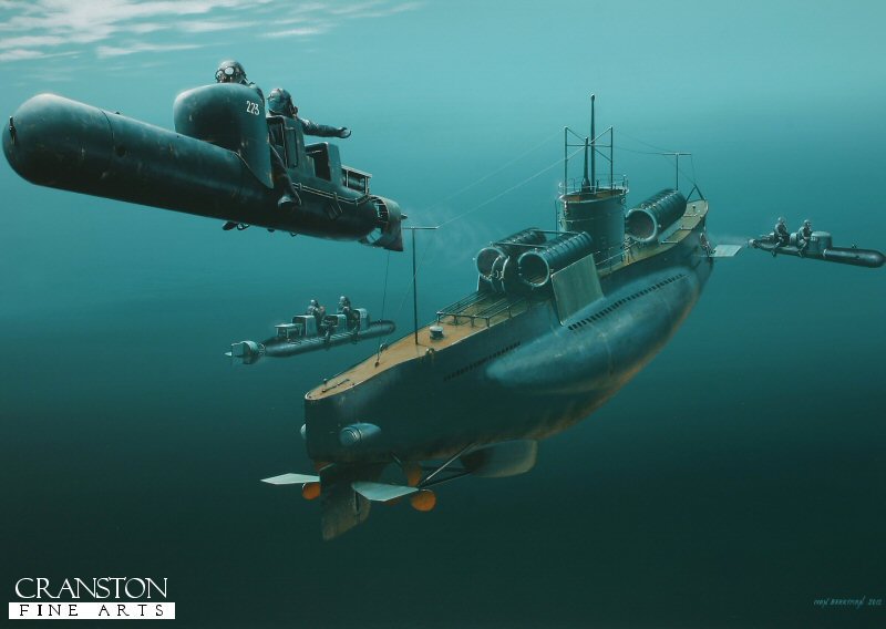 Assault from the Deep by Ivan Berryman. [Postcard]
