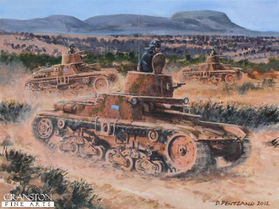 The Road to Zeila by David Pentland. [Original Painting]