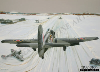 Snowbound - Tribute to No.439 Sqn RCAF by Ivan Berryman. [Postcard]