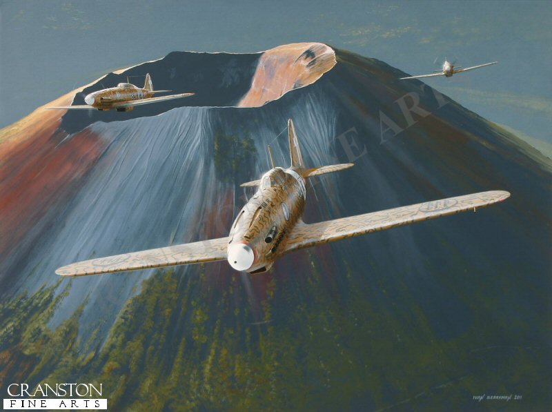 Moving Mountains - Tribute to Maggiore Vittorio Minguzzi and 22&#176; Gruppo Autonomo by Ivan Berryman. [Original Painting]