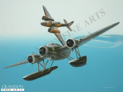 Tribute to Wing Commander Adrian Warburton by Ivan Berryman. [Original Painting]
