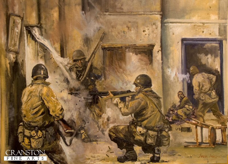 Taking Sainte-Marie-du-Mont by Jason Askew. [Postcard]