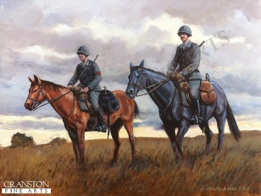 Watchers on the Steppes by David Pentland [Print]