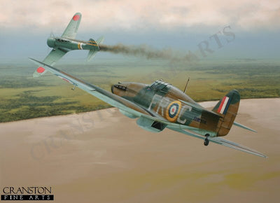 Ace of Burma - Tribute to Wing Commander Frank Carey by Ivan Berryman. [Postcard]