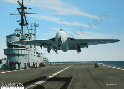 Tribute to Lt Cdr Eric &#39;Winkle&#39; Brown by Ivan Berryman. [Postcard]