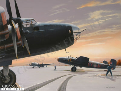 White-out at Breighton - Tribute to No.78 Squadron by Ivan Berryman. [Original Painting]