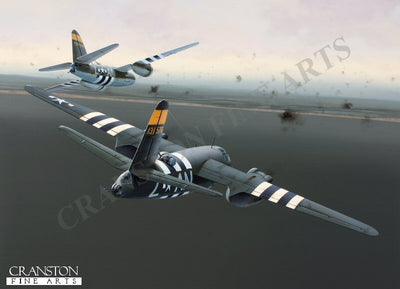 Dawn Chorus - Tribute to the men of the 553rd Bomb Squadron, 386th Bomb Group by Ivan Berryman. [Postcard]