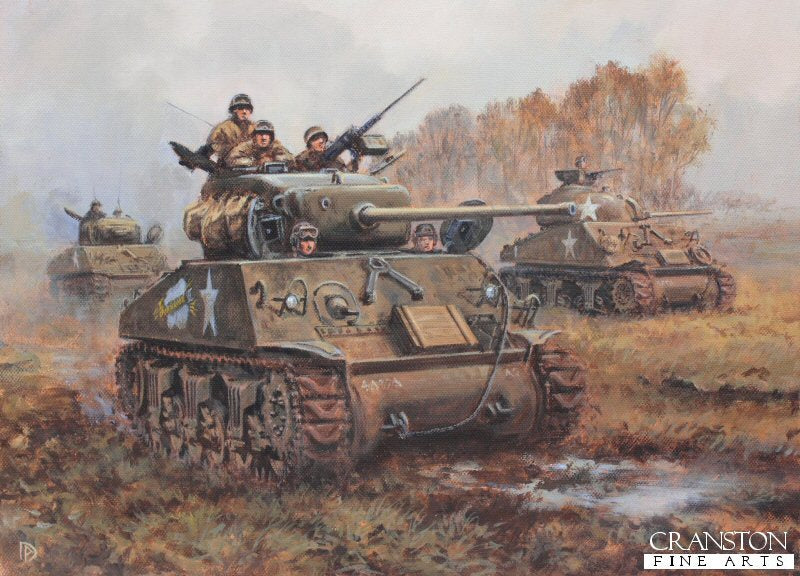 A Perfect Tank Attack by David Pentland. [Postcard]