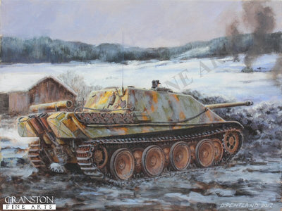 The Rearguard by David Pentland. [Original Painting]