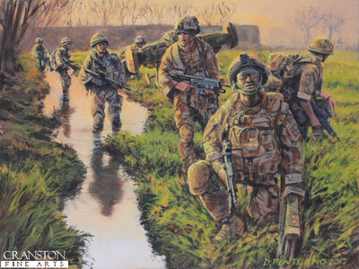 Green Zone Patrol by David Pentland. [Original Painting]