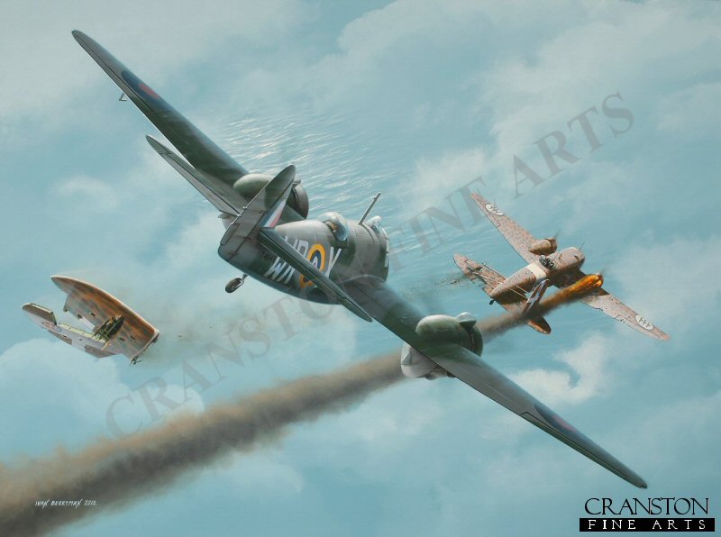 Mediterranean Fury - Tribute to No.248 Sqn by Ivan Berryman. [Original Painting]