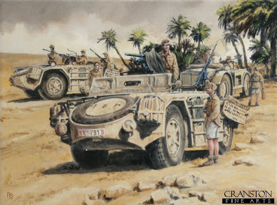 The Hunters by David Pentland. [Original Painting]