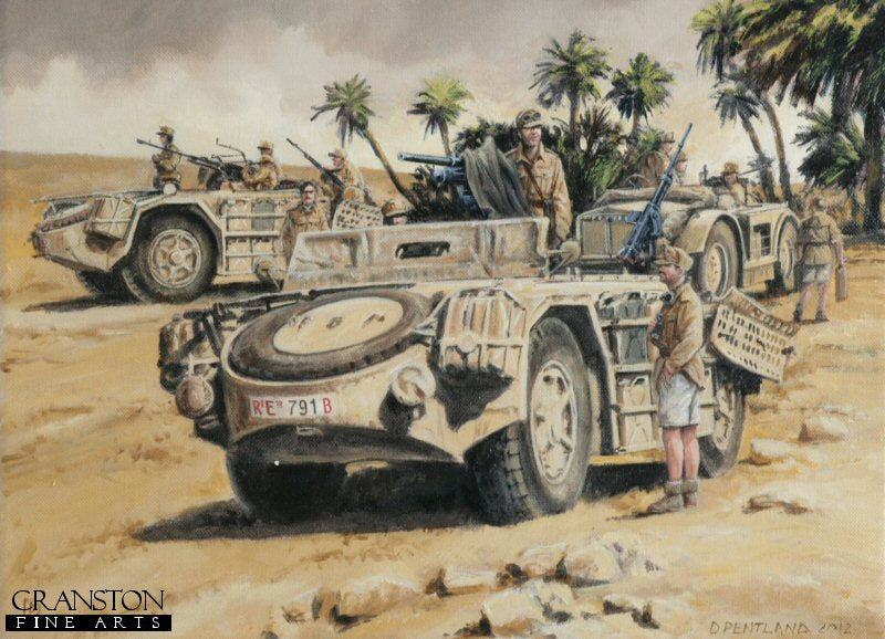The Hunters by David Pentland. [Postcard]