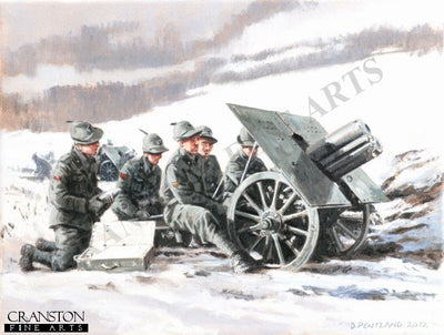 Alpini by David Pentland. [Original Painting]