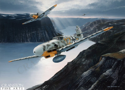 Tribute to Oberleutnant Heinrich Ehrler by Ivan Berryman. [Postcard]