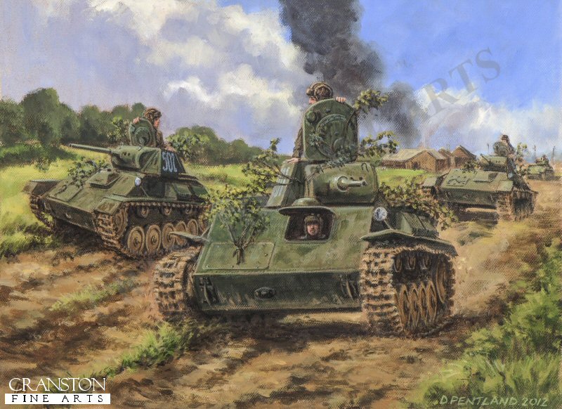 Looking for Trouble by David Pentland. [Postcard]