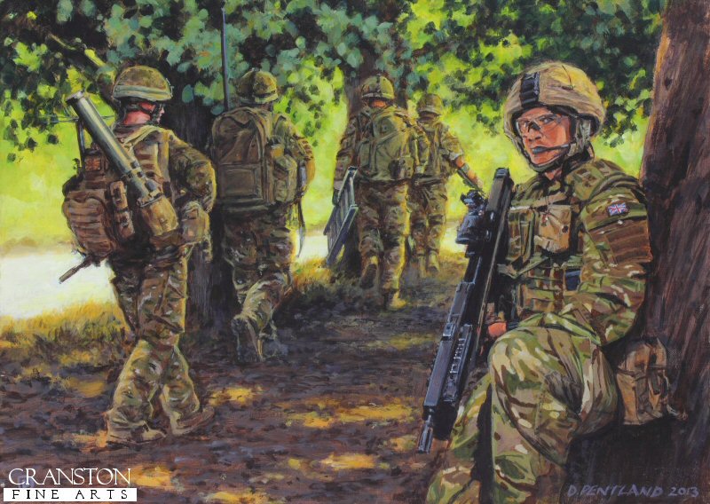 Helmand Patrol by David Pentland [Postcard]