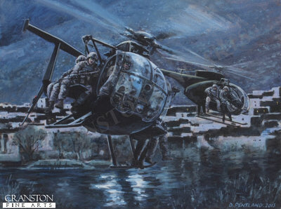 Some Little Birds Fly at Night by David Pentland. [Original Painting]