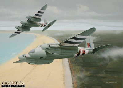 Tribute to 488 Sqn RNZAF by Ivan Berryman. [Postcard]