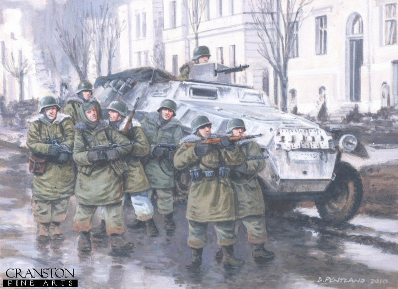 The Streets of Kharkov by David Pentland. [Postcard]