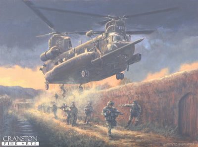 Night Soldiers by David Pentland. [Original Painting]