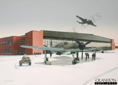 Snowbound at Oberpfaffenhoffen by Ivan Berryman. [Postcard]