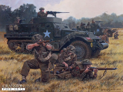 Fields of Fire by David Pentland. [Original Painting]