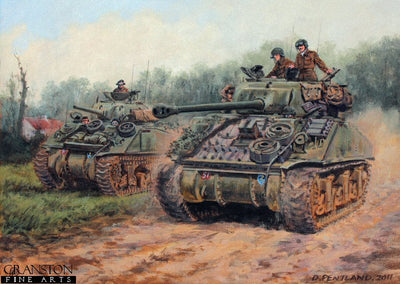 Hussars to the Rescue by David Pentland. [Postcard]