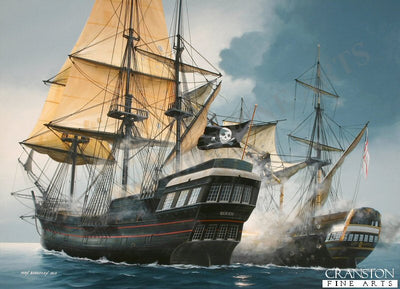 The Taking of the Lady Grace by Ivan Berryman. [Postcard]