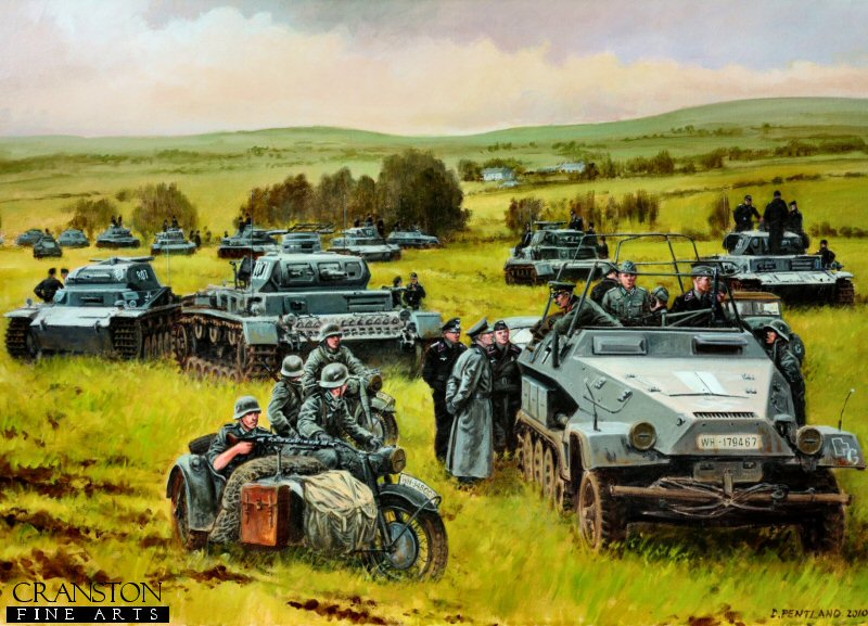 Panzercorps Guderian by David Pentland. [Postcard]