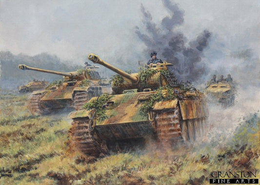 Panthers in the Fog by David Pentland. [Postcard]