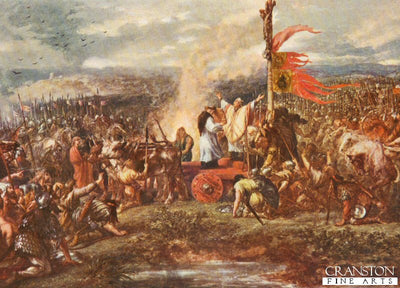 The Battle of the Standard, A.D. 1138 by Sir John Gilbert. [Postcard]