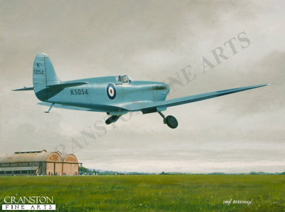 Into History - Spitfire Prototype by Ivan Berryman. [Original Painting]