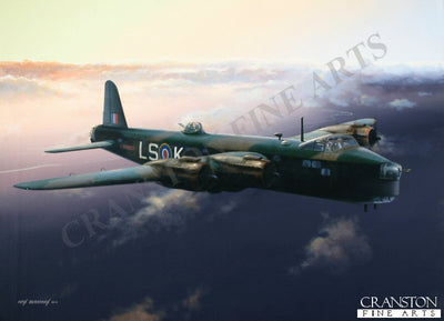 Outbound from Mildenhall by Ivan Berryman. [Postcard]