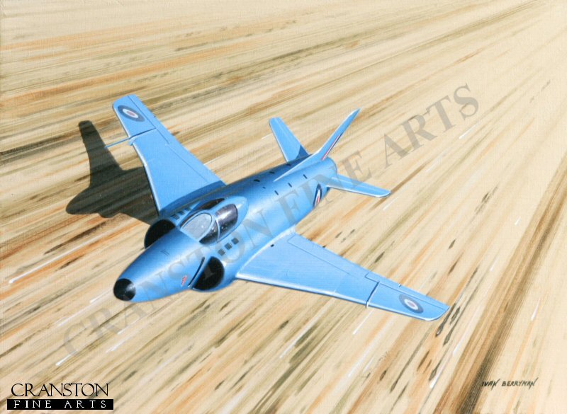 Blue Streak by Ivan Berryman. [Original Painting]