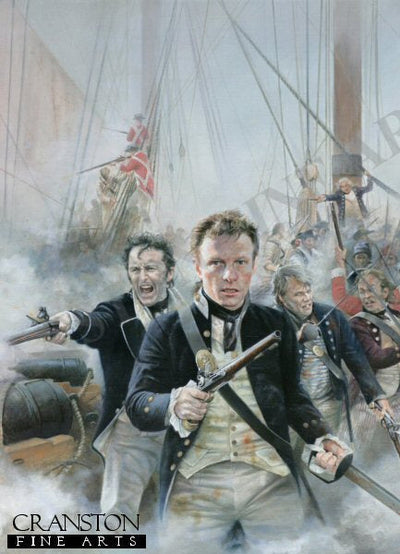 Boarding the San Nicolas by Chris Collingwood. [Postcard]