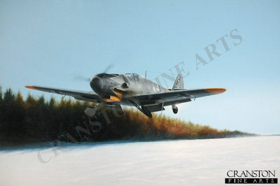 Erich Hartmann - The Ace of Aces by Ivan Berryman. [Original Painting]