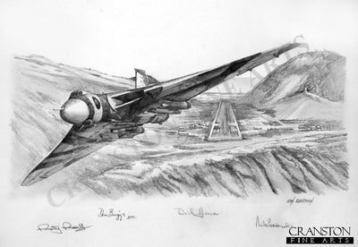Ascension Departure by Ivan Berryman. [Original Drawing]