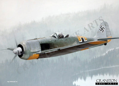 Tribute to Major Erich Rudorffer by Ivan Berryman. [Postcard]