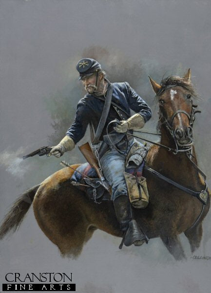US 8th Cavalryman by Chris Collingwood. [Postcard]