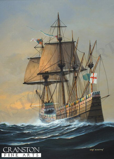The Mary Rose by Ivan Berryman. [Postcard]