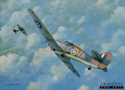 Tribute to Bob Stanford Tuck by Ivan Berryman. [Postcard]