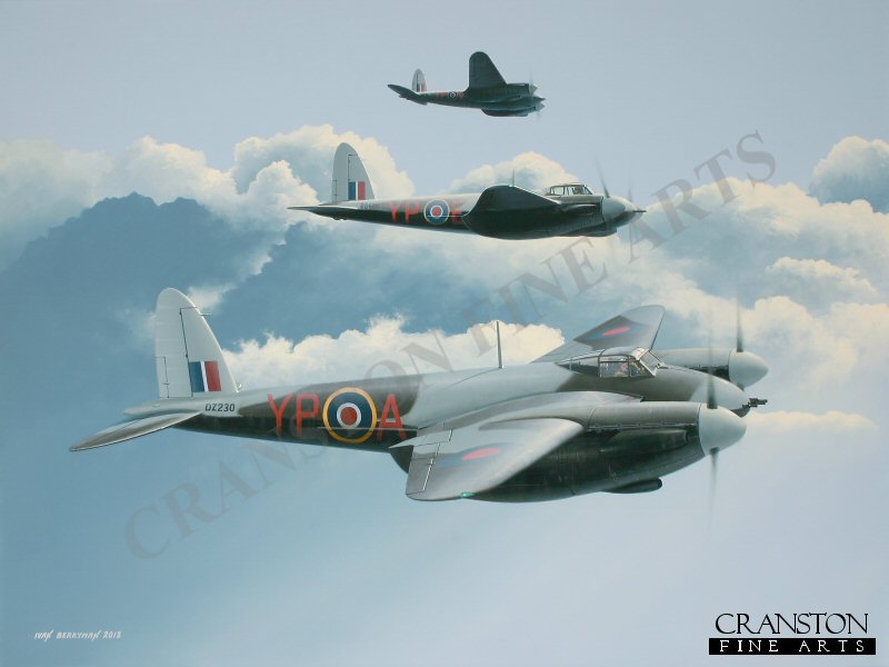 Aces All - Tribute to the Pilots and Crews of 23 Sqn, Malta, 1943 by Ivan Berryman. [Original Painting]