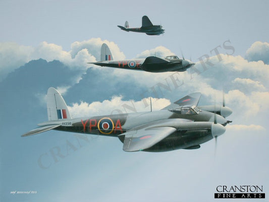 Aces All - Tribute to the Pilots and Crews of 23 Sqn, Malta, 1943 by Ivan Berryman. [Original Painting]